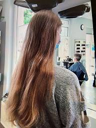 Vorher  © Friseursalon Brigitte Hampel